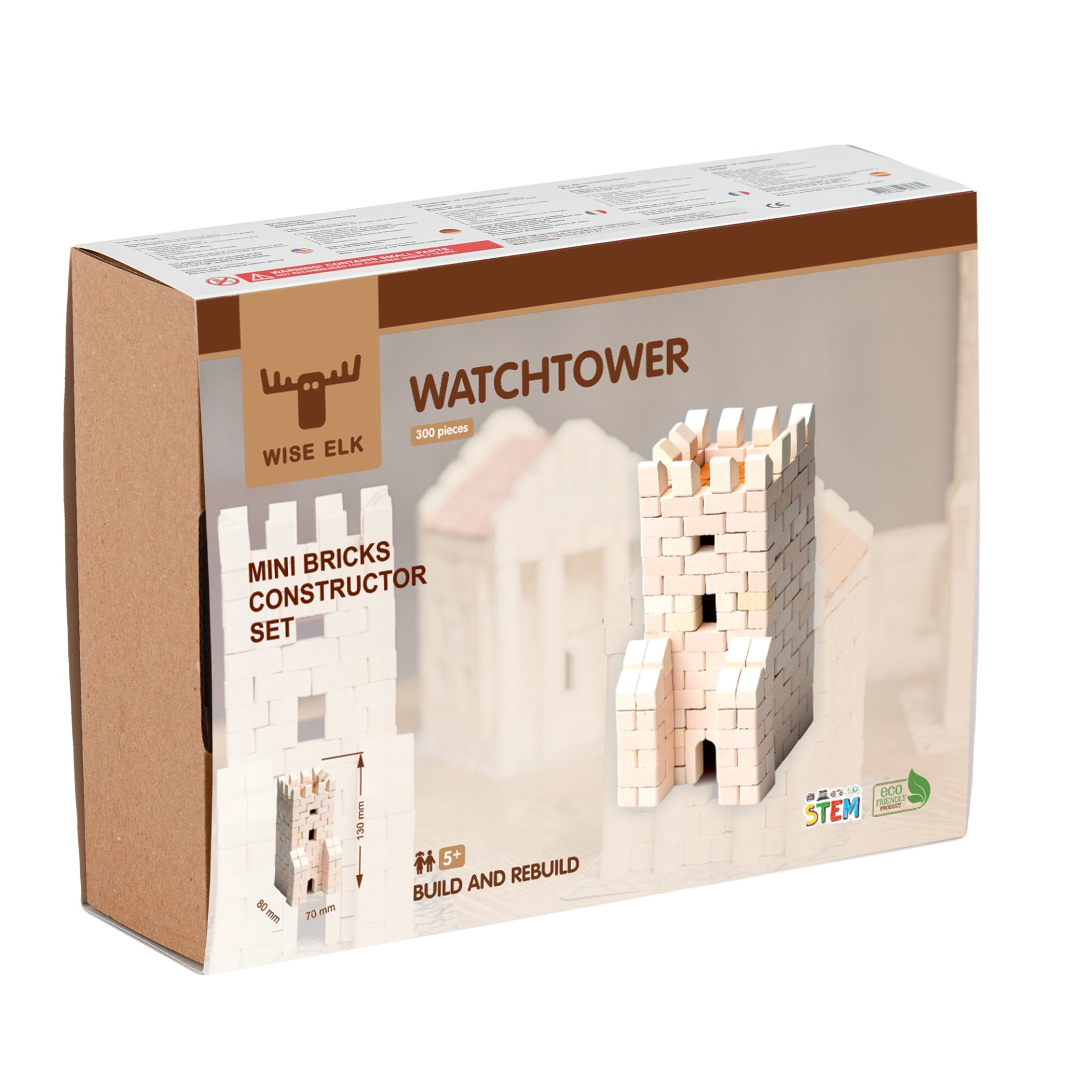 Mini Bricks Construction Set - Watchtower - Luminous Bear Shop