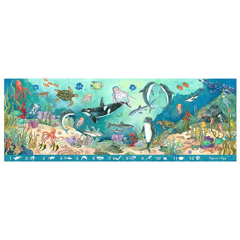 Beneath the Waves Search & Find Floor Puzzle - 48 Pieces - Luminous Bear Shop