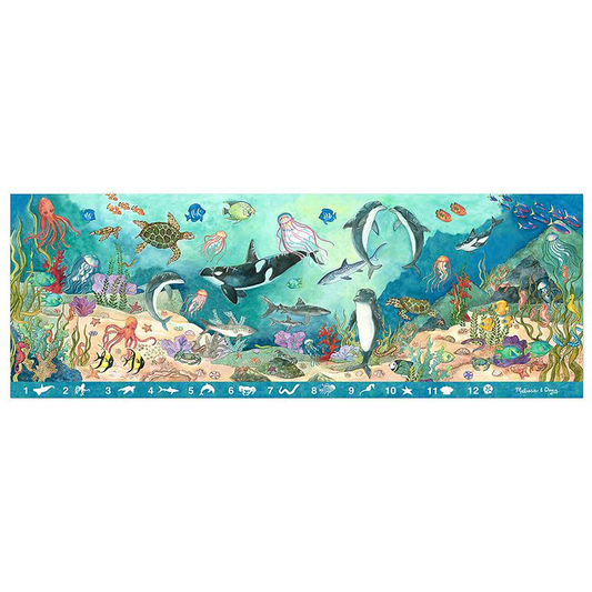 Beneath the Waves Search & Find Floor Puzzle - 48 Pieces - Luminous Bear Shop