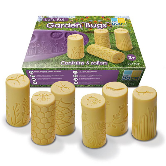 Let's Roll, Garden Bugs Rollers, Set of 6 - Luminous Bear Shop