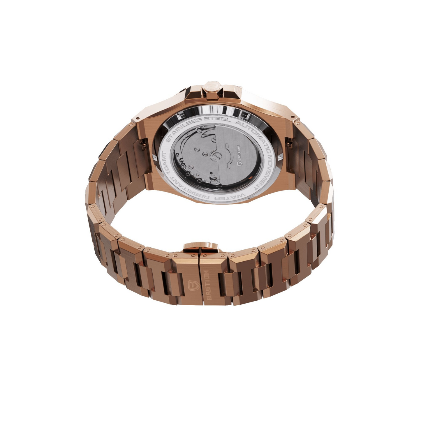 NOMAD - STAINLESS STEEL AUTOMATIC 42MM WATCH, WATERPROOF 10ATM (100m) - Luminous Bear Shop