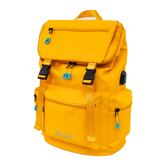 Anemoss Laptop Backpack, Yellow - Luminous Bear Shop