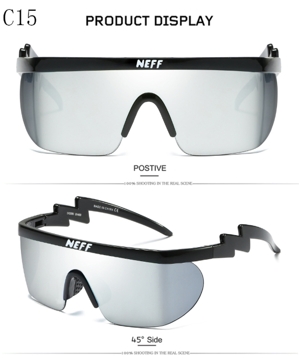 New Fashion Brand Neff Sunglasses Vintage Sun Glasses Coating Eyewear Driving Men/Women Oculos De Sol - Luminous Bear Shop