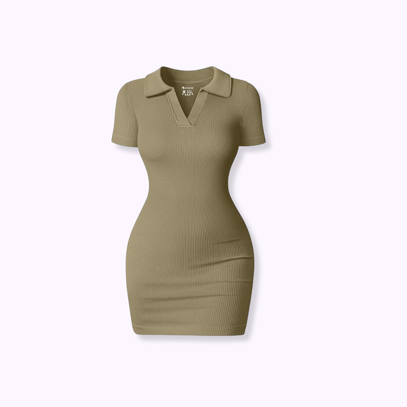 Johnny Collar Short Sleeve Active Dress