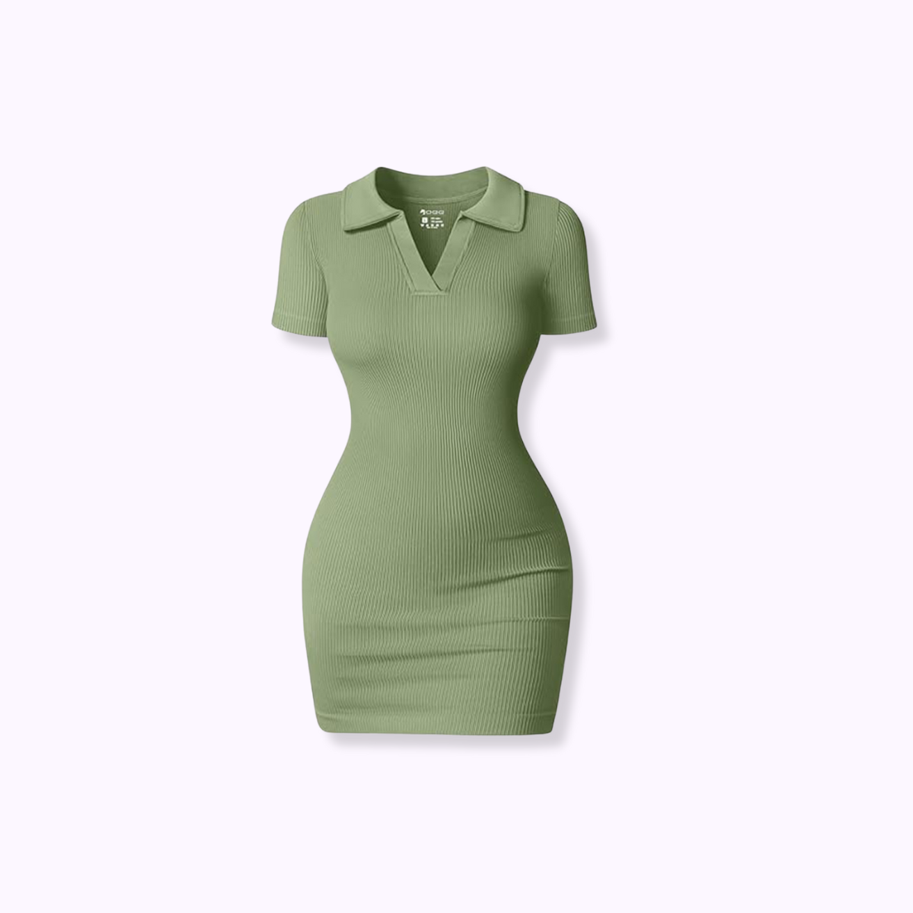 Johnny Collar Short Sleeve Active Dress