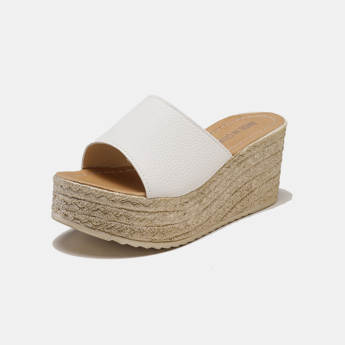 PU Leather Open Toe Sandals - Luminous Bear Shop
