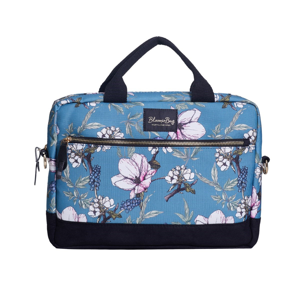 BloominBag Cherry Blossom 15.6 in Laptop / Macbook Bag - Luminous Bear Shop