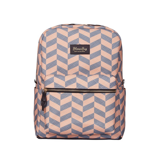 BloominBag Smokey Chevron 13 - 14 in Laptop/Macbook Backpack - Luminous Bear Shop