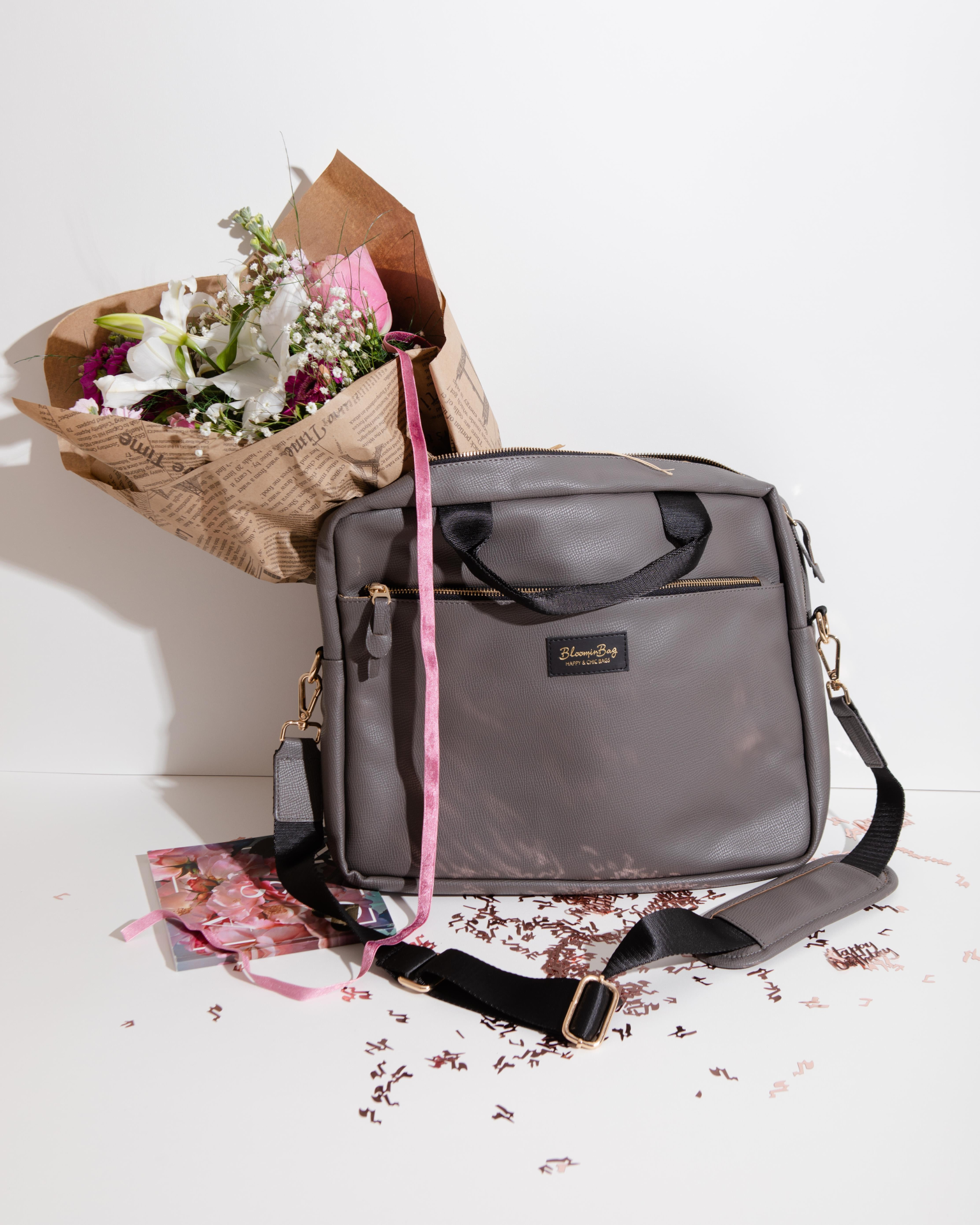 Bloominbag Smokey 15.6 in Macbook / Laptop Bag - Luminous Bear Shop