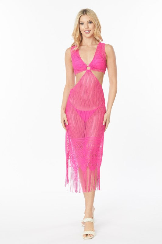 Relaxing Crochet with Tinsel Bottom Mid Cutout Cov - Luminous Bear Shop