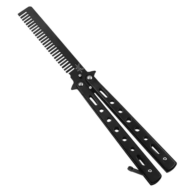 Foldable Stainless Steel Comb - Luminous Bear Shop