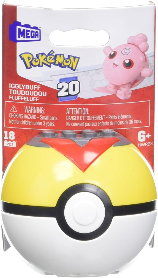 Mega Construx Pokemon - Pokeball Series 20 Igglybuff