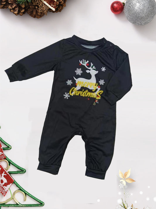 MERRY CHRISTMAS Graphic Top and Pants Set - Luminous Bear Shop