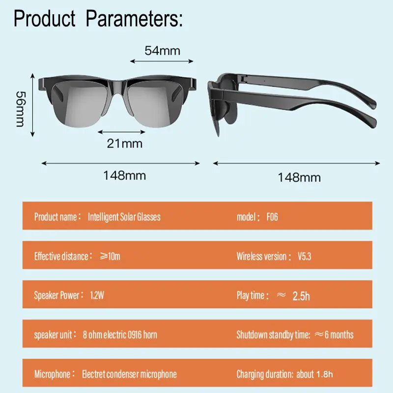 Bluetooth Sunglasses - Luminous Bear Shop