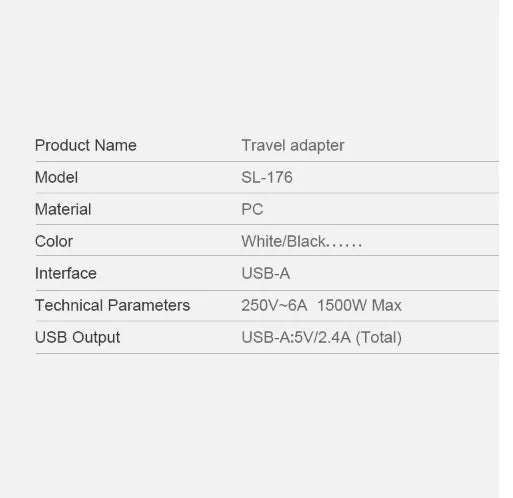 Universal Adapter Sockets Converter