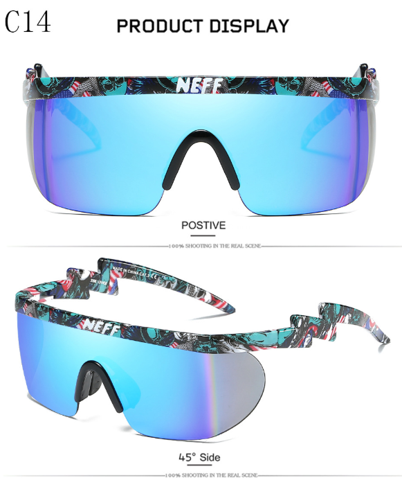 New Fashion Brand Neff Sunglasses Vintage Sun Glasses Coating Eyewear Driving Men/Women Oculos De Sol - Luminous Bear Shop