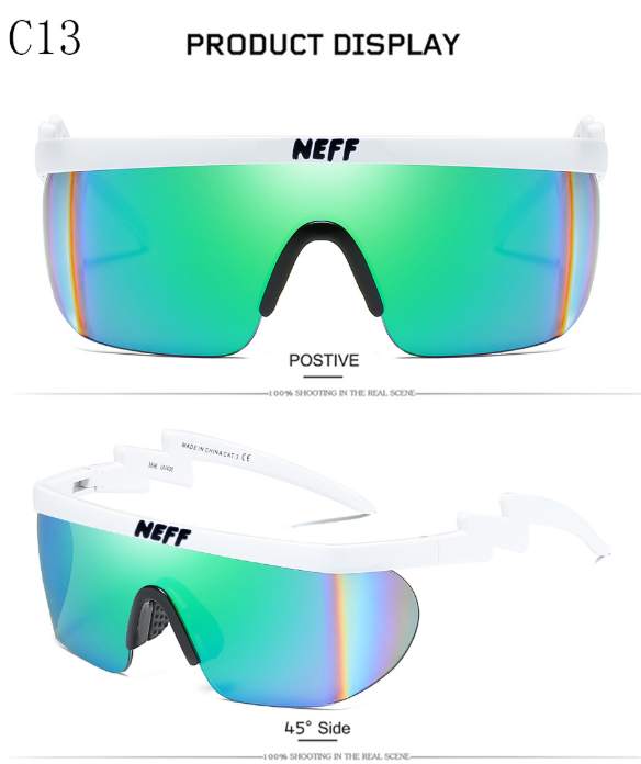 New Fashion Brand Neff Sunglasses Vintage Sun Glasses Coating Eyewear Driving Men/Women Oculos De Sol - Luminous Bear Shop