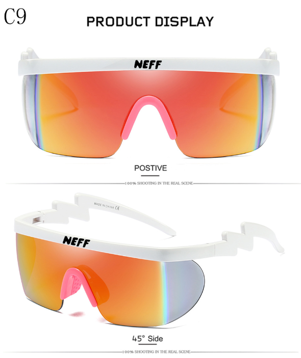 New Fashion Brand Neff Sunglasses Vintage Sun Glasses Coating Eyewear Driving Men/Women Oculos De Sol - Luminous Bear Shop