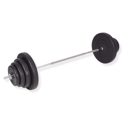 vidaXL Barbell and Dumbbell Set 132.3 lb