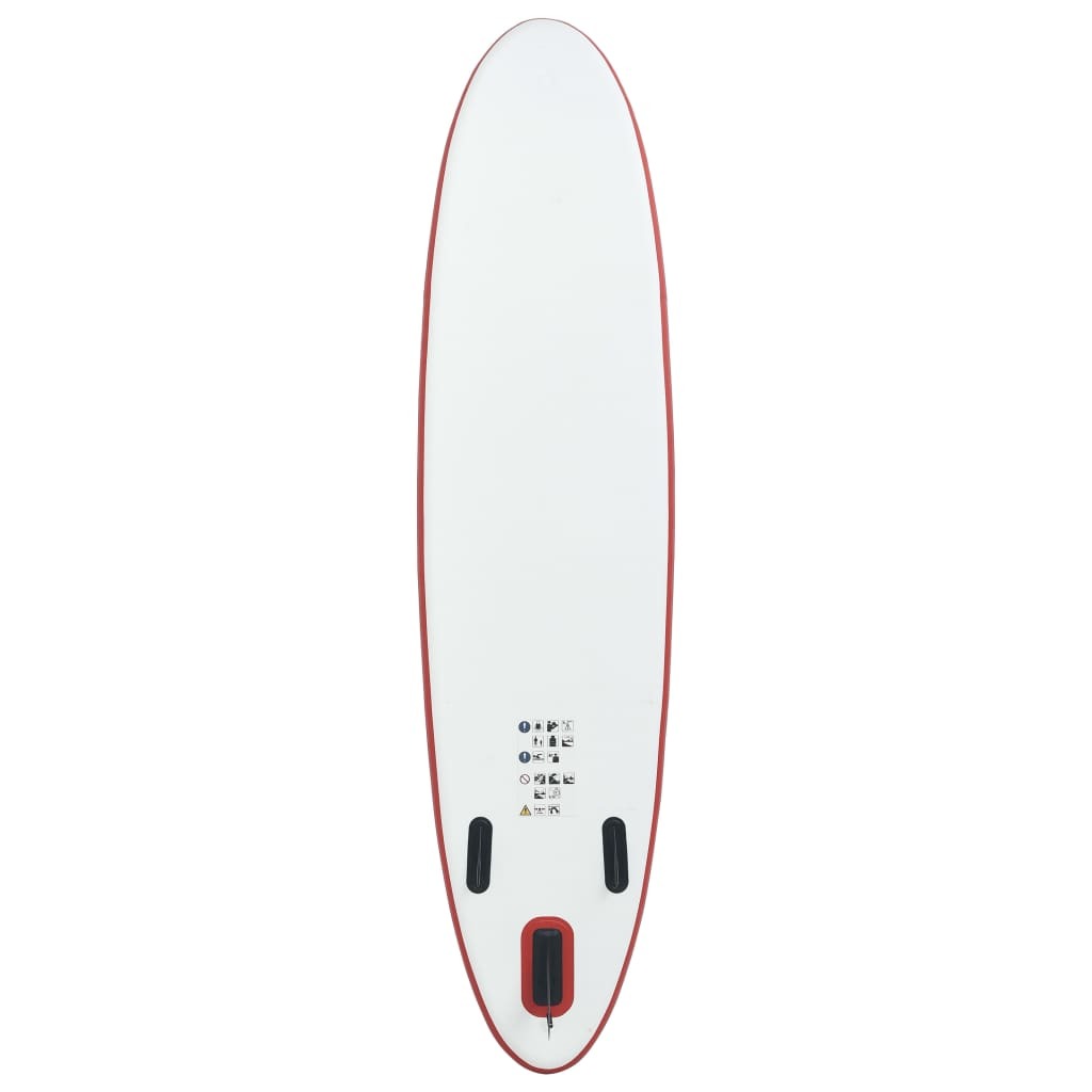 Stand Up Paddle Board Set SUP Surfboard Inflatable Red and White