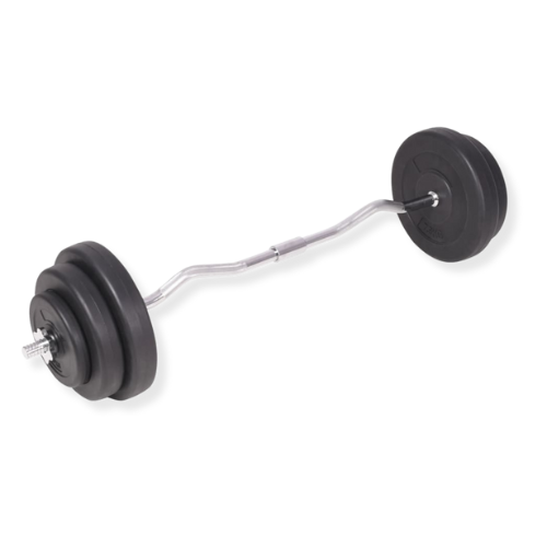 vidaXL Barbell and Dumbbell Set 132.3 lb