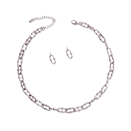 Silver Metal Anchor Chain - Luminous Bear Shop