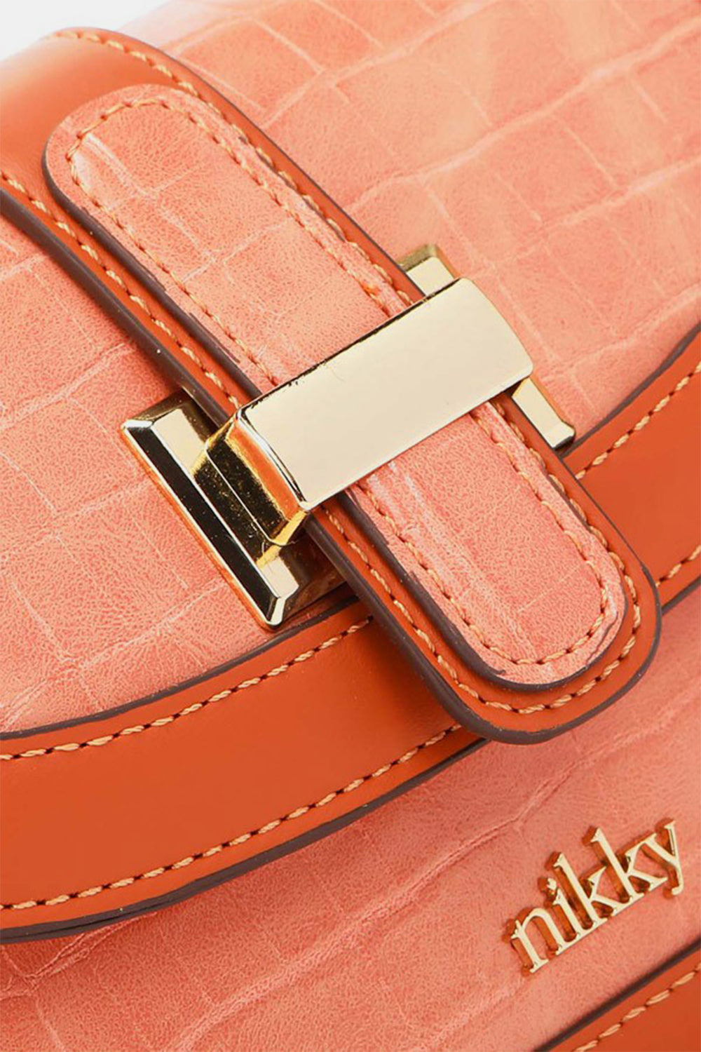 Nicole Lee USA Croc Embossed Crossbody Bag - Luminous Bear Shop