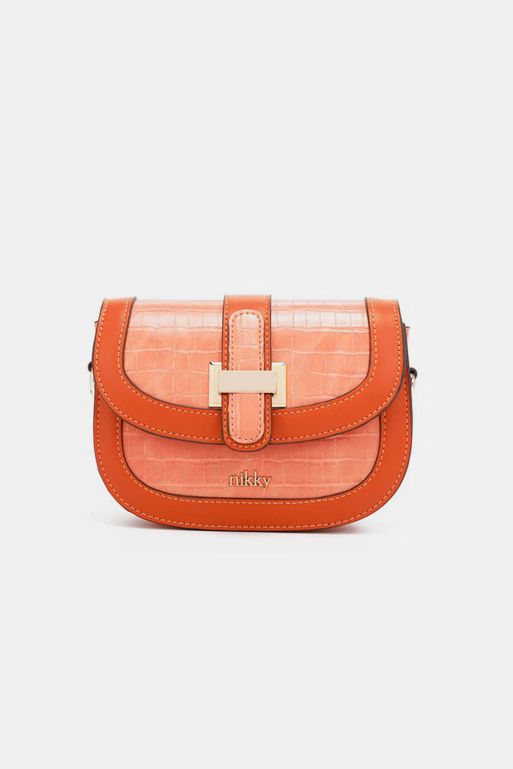Nicole Lee USA Croc Embossed Crossbody Bag - Luminous Bear Shop