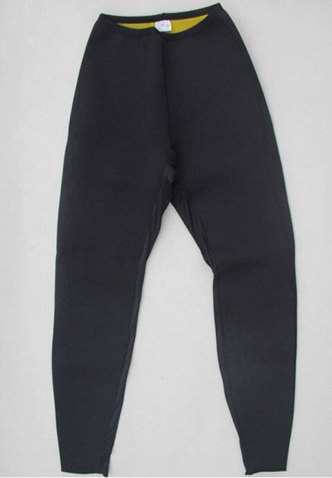 Nine points fat burning fat model body pants pants rubber