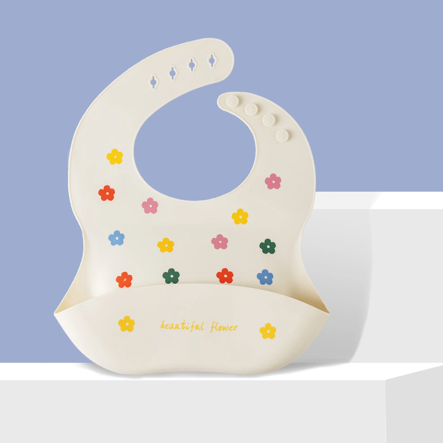 Baby Bibs, Baby Feeding Washable Waterproof Baby Bibs with Snaps.