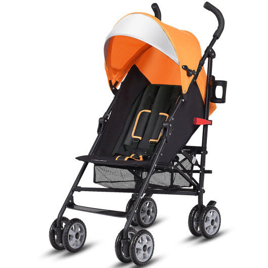 Folding Lightweight Baby Toddler Umbrella Travel Stroller-Black