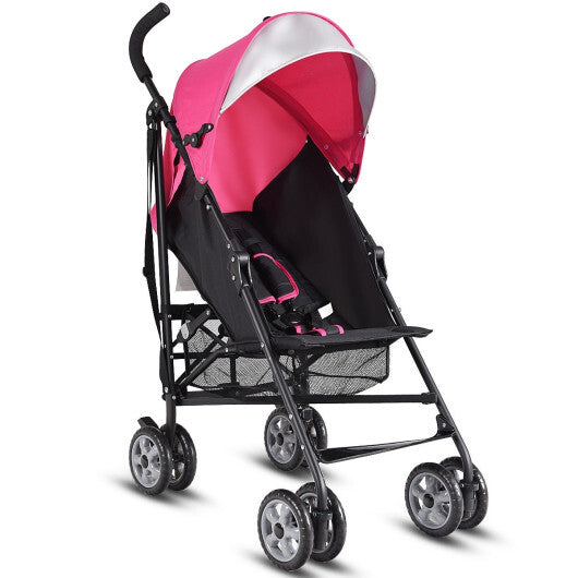 Folding Lightweight Baby Toddler Umbrella Travel Stroller-Black