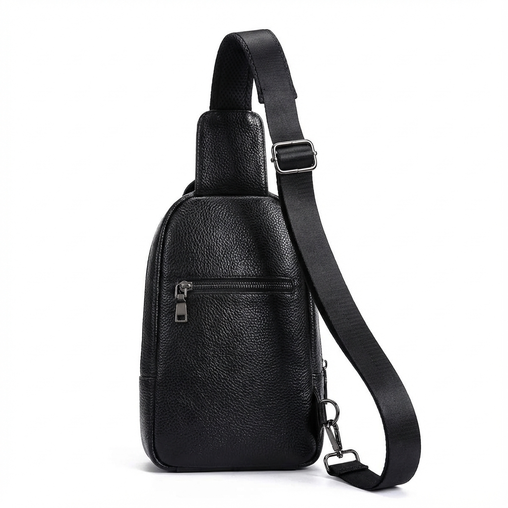 Crocodile Leather Sling Bag – Refined & Luxurious