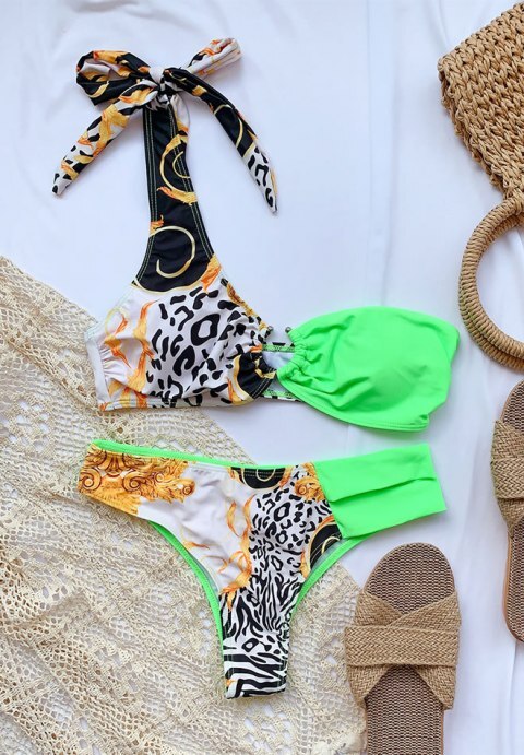 Moorea One Shoulder Bikini Swimsuit