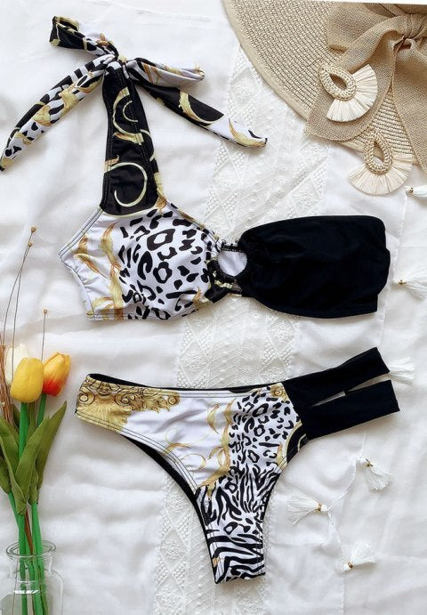 Moorea One Shoulder Bikini Swimsuit