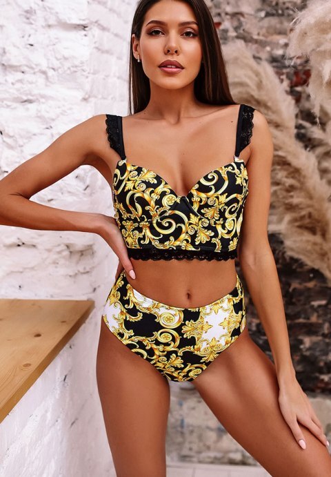 Fiji High Waist Bikini Swimsuit