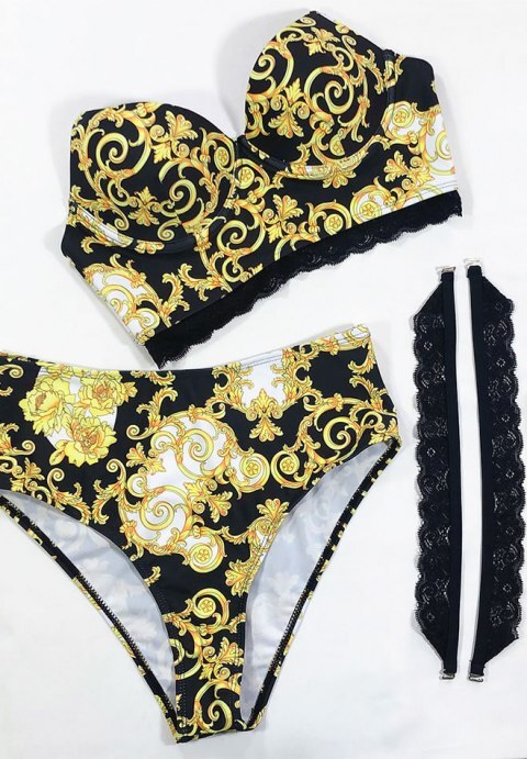 Fiji High Waist Bikini Swimsuit