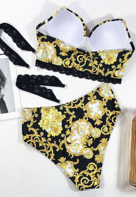 Fiji High Waist Bikini Swimsuit