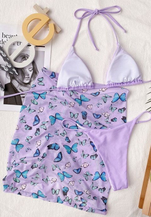 Seaside Mesh 3 Piece Swimsuit