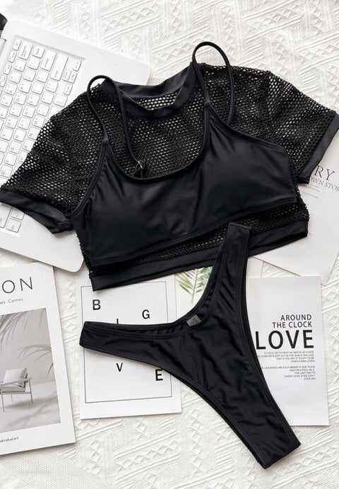 Vacation Drip 3 Piece Bikini Set