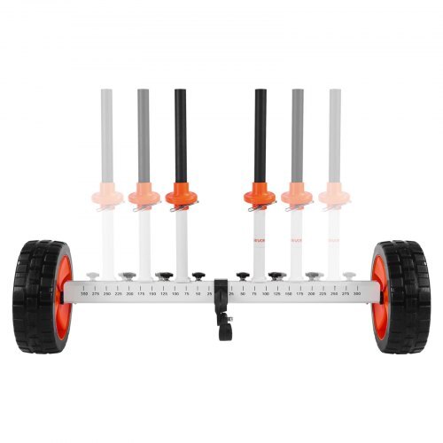 Kayak Cart, 230 lbs Load Capacity, Canoe Cart Dolly with 10-inch Solid PU Tires & Kickstand, Assembles & Disassembles Within Seconds, Paddle Board Trolley for Kayaks, Canoes, Paddleboards