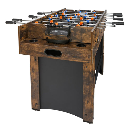 3-in-1 Combo Game Table Set, 54" Air Hockey Table, Multi Combination Table with Air Hockey, Ping Pong, Foosball, Pushers & Pucks, Air Powered Arcade Hockey Table for Family Game Room Office