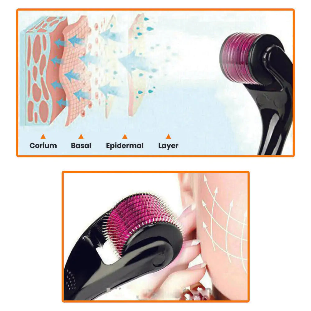 Titanium Microneedle Derma Roller - Luminous Bear Shop