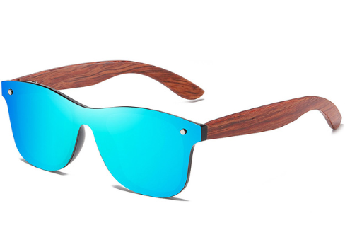 Women's Glasses Natural Bubinga Wooden Sunglasses Men Polarized Fashion Sun Glasses Original Wood Oculos de sol - Luminous Bear Shop