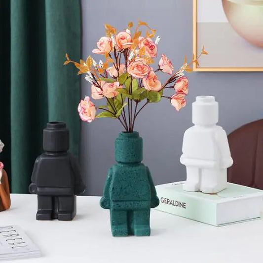 Lego Ceramic Vase - Luminous Bear Shop