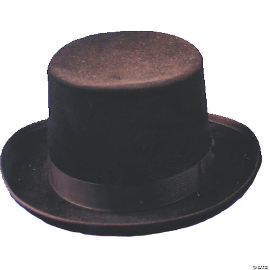 Top hat felt qual brown lrg - Luminous Bear Shop