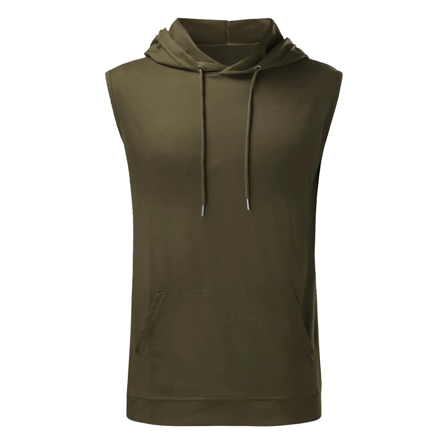 Men's Sleeveless Hooded Tank Top - Sportswear