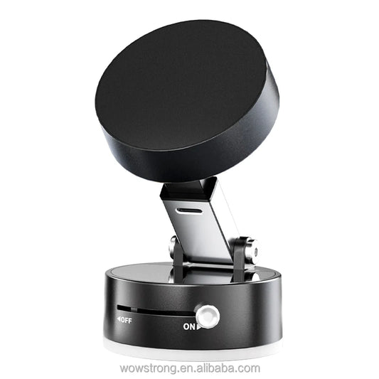 Magnetic Phone Holder Foldable Retractable Smooth Surfaces Vacuum Suction Desk Mobile Phones
