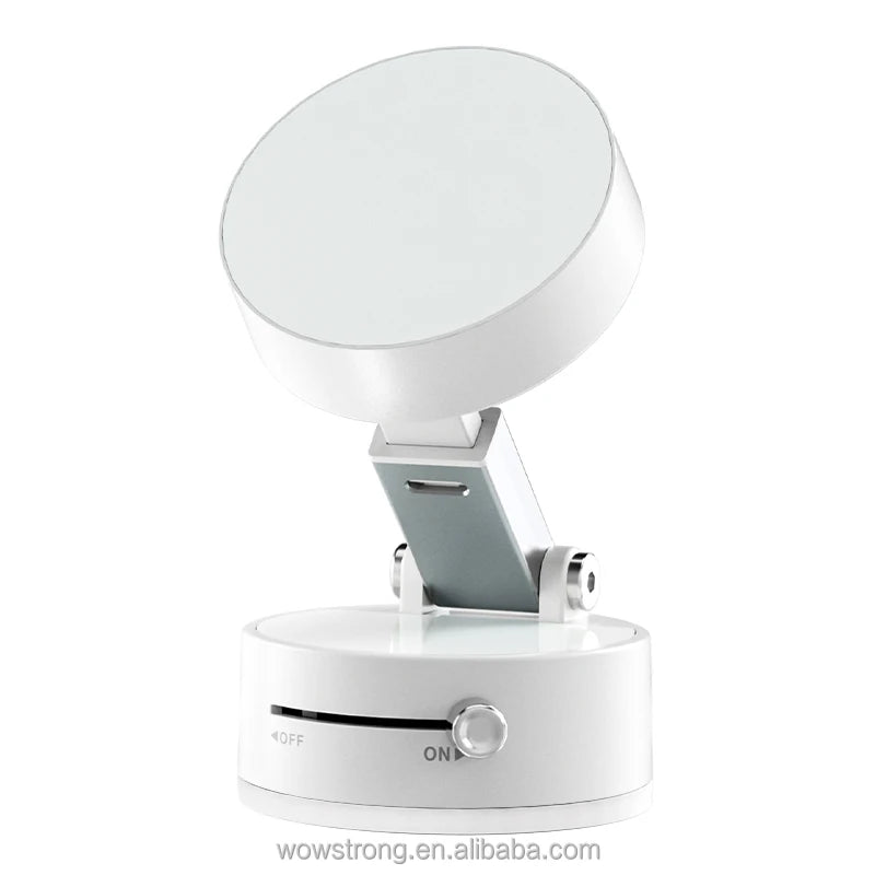 Magnetic Phone Holder Foldable Retractable Smooth Surfaces Vacuum Suction Desk Mobile Phones
