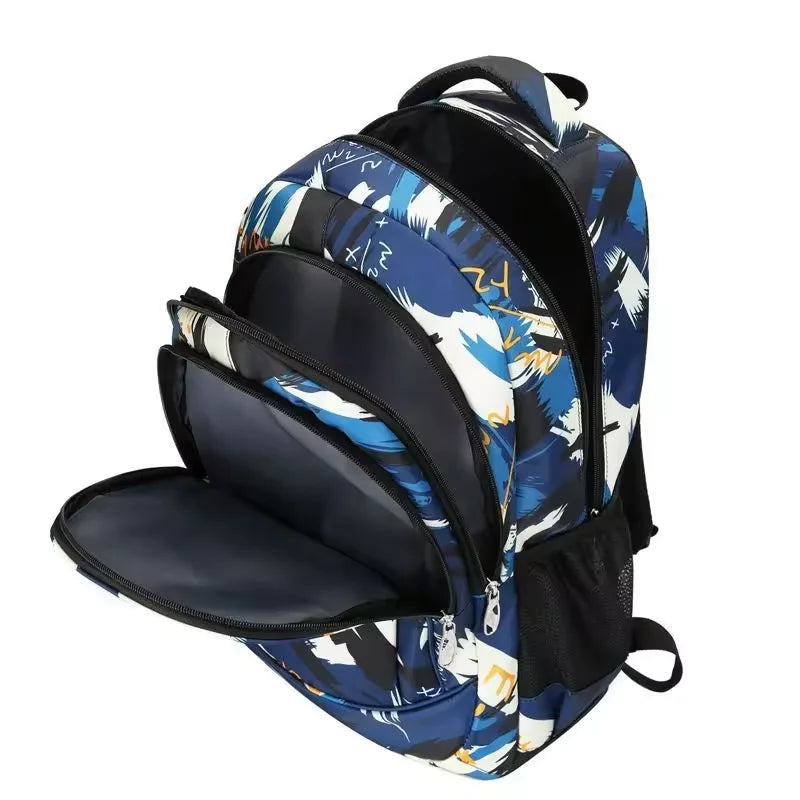 Large-Capacity Outdoor & Business Casual Backpack – Travel, School & Sports Bag for Teens and Students